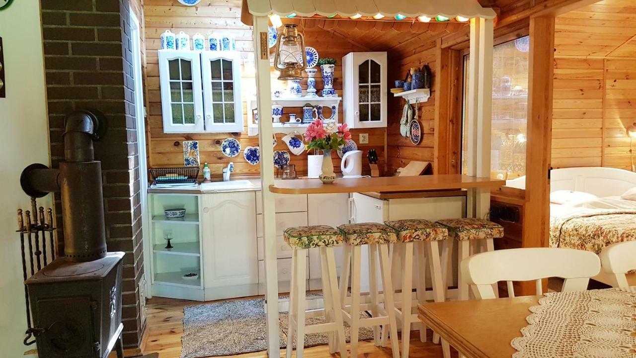 Domek Letniskowy Na Kaszubach Lub Apartament Z Kominkiem Puck Exteriör bild